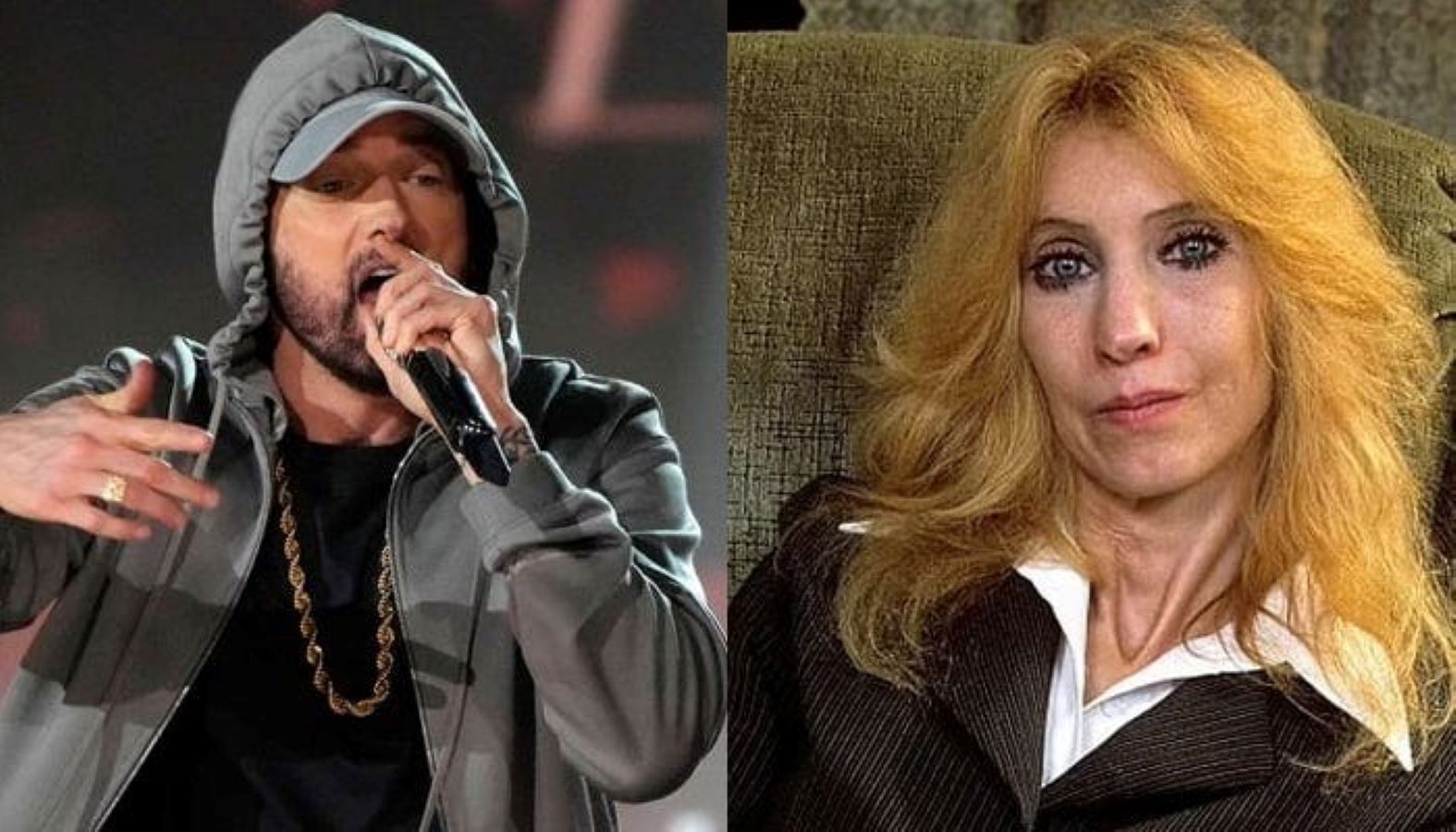 Eminem and mother