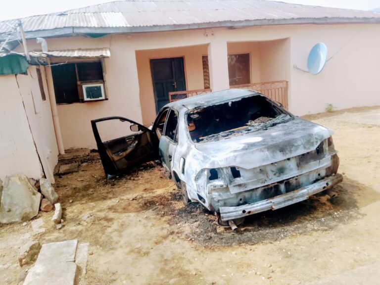 The Etsu Lokoja, Chief Emmanuel Dauda-Shelika, Nyamkpa IV, explains how his palace in the Kogi State capital was attacked Saturday morning