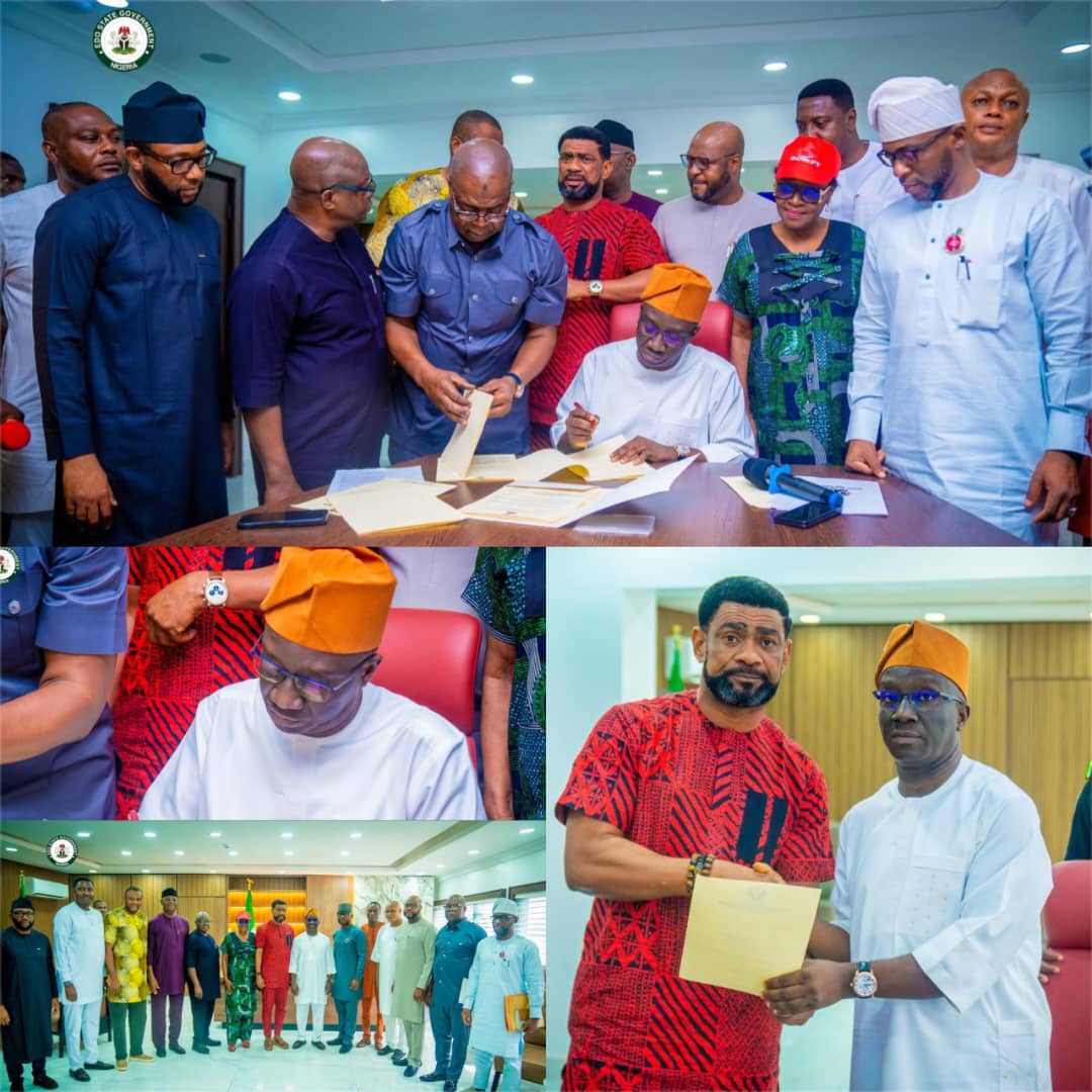 Governor Monday Okpebholo signs N675 billion 2025 Appropriation bill tagged 'Budget of Renewed Hope for A Rising Edo' into law.