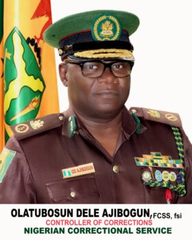 Controller of NCoS, FCT command, Mr Olatubosun Ajibogun, assures of maximum security at various custodial centres in the Command