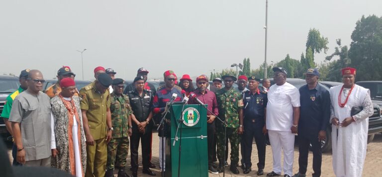 Gov. Chukwuma Soludo says he met almost a war situation at inception of his administration in Anambra with 8 LGAs under control of criminals.