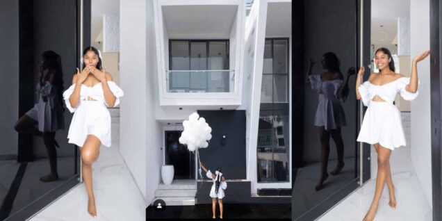 Nancy Isime celebrates 33rd birthday, unveils new mansion