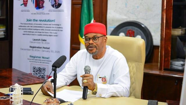 Minister of Innovation, Science and Technology, Uche Nnaji urges Nigerians to apply for free AI course with the Academy he unveiled in Abuja