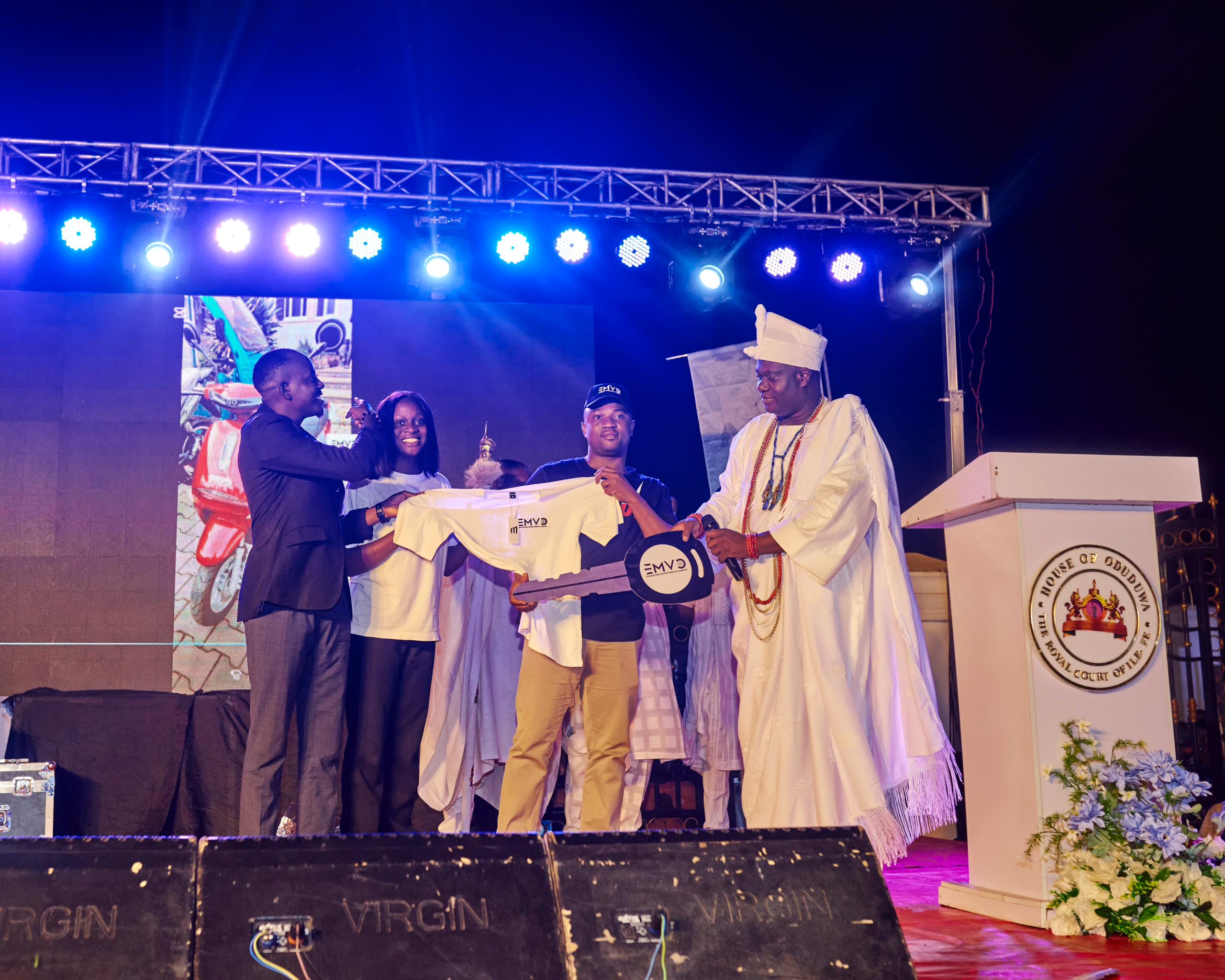 Ooni of Ife gifts cars, 'seven-figure sum' to palace staff