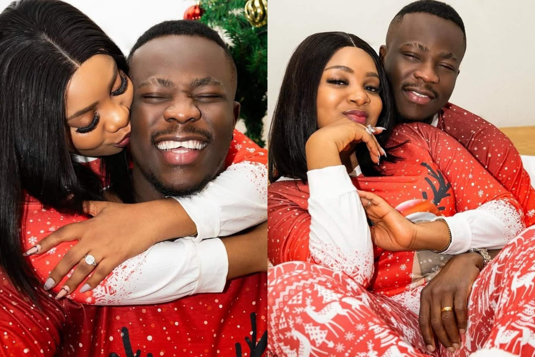 Queen Mercy Atang celebrates first Christmas with husband