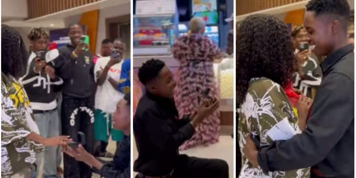 VIDEO: TikTok star Peller gets engaged to Jarvis