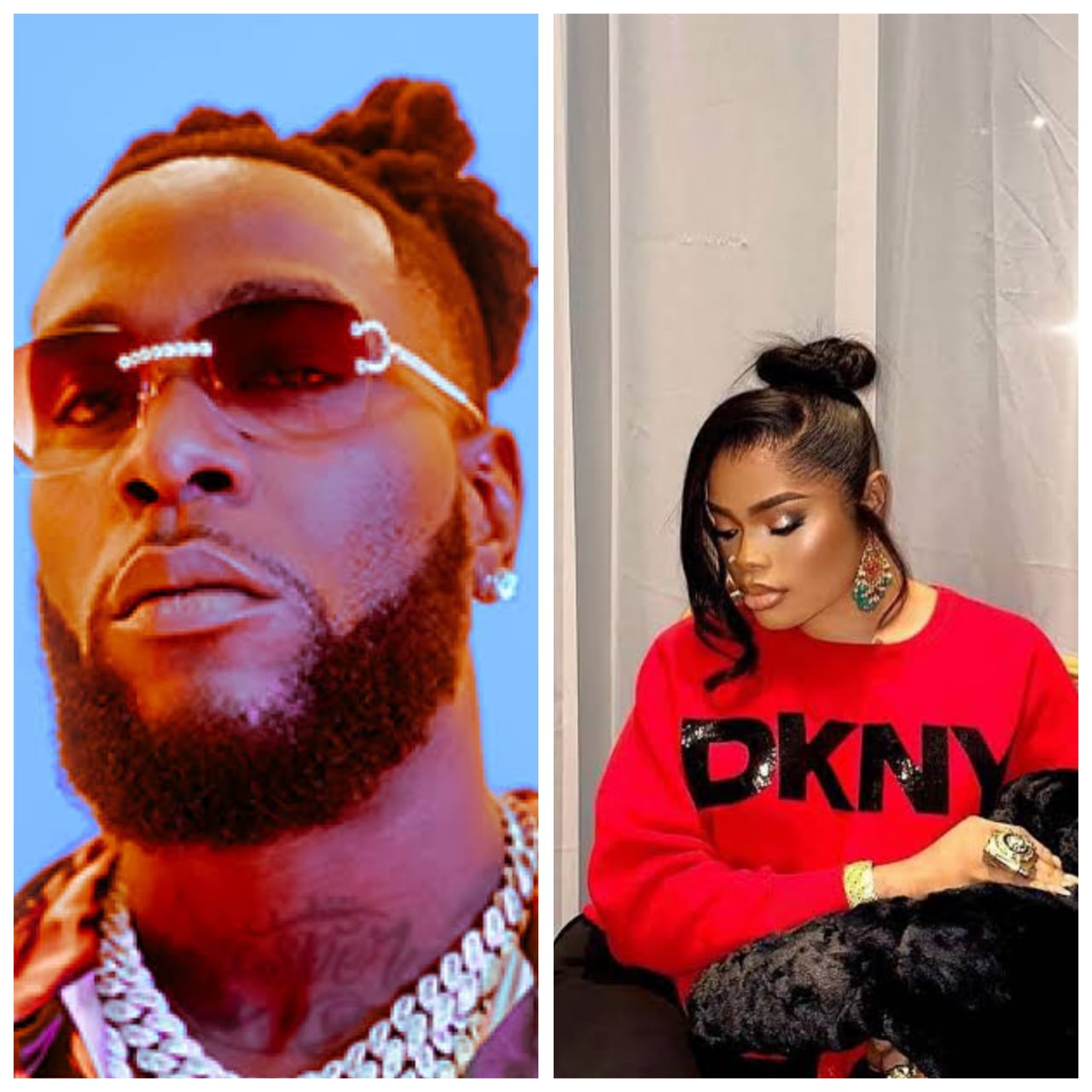 Bobrisky makes emotional appeal to Burna Boy
