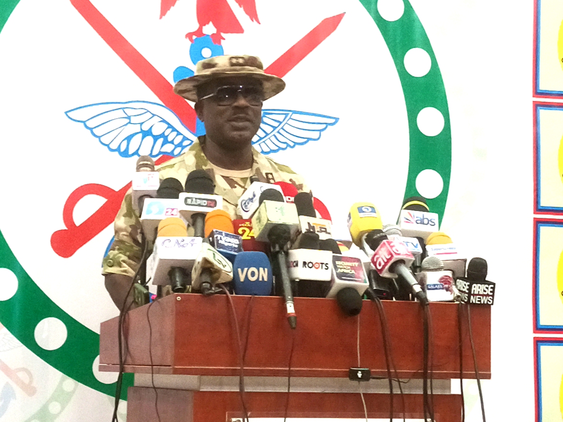 Nigerian armed forces says its troops kill 109 terrorists, apprehend 81 suspects and rescue 43 kidnapped hostages in the last one week