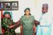 Nigerian Army celebrates Hajara Egbunu, the first female soldier from the elite Infantry Corps to attain the rank of Army Warrant Officer.