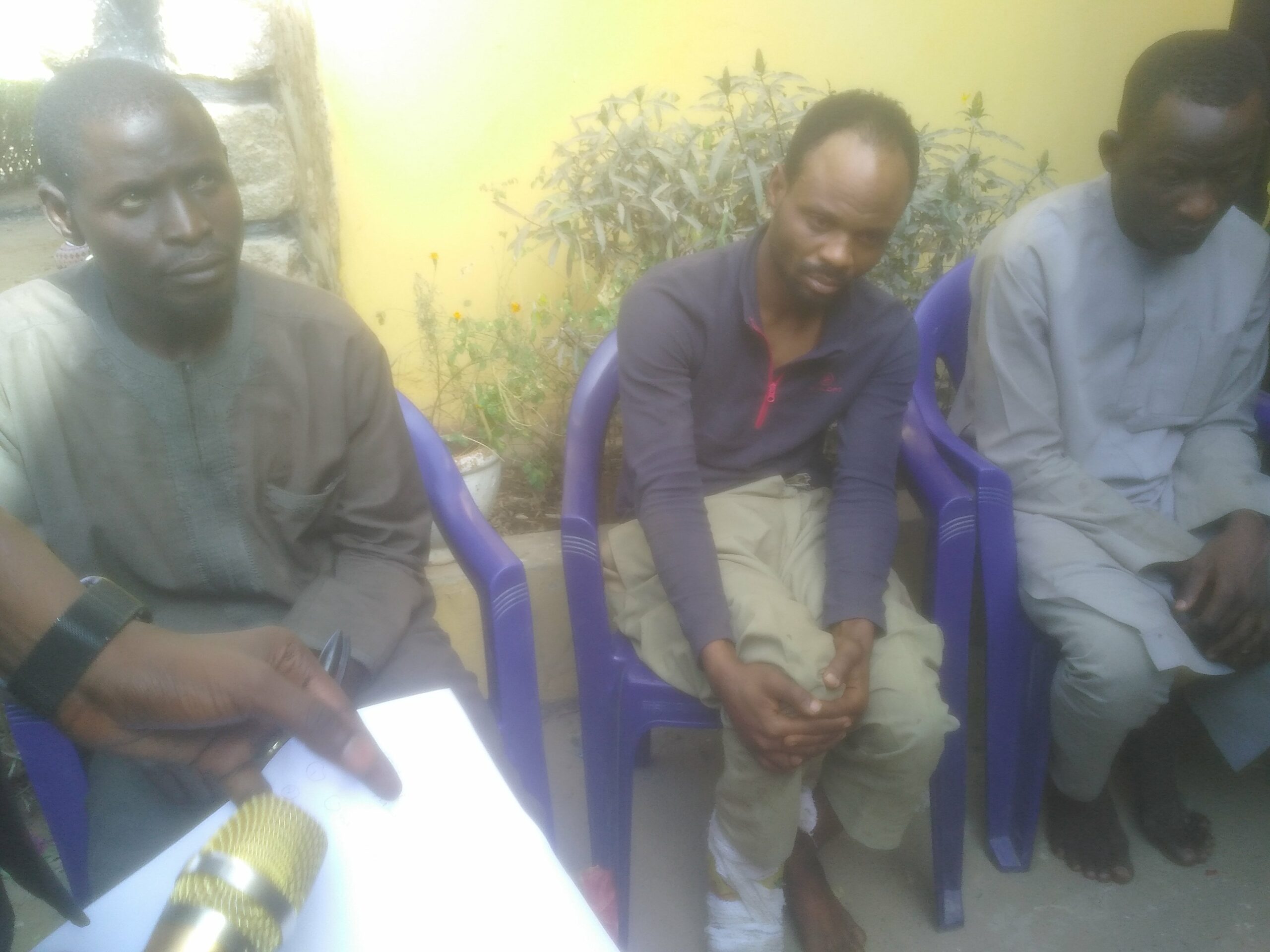 Police parade suspected kidnappers, killers of abducted Gombe retired Permanent Secretary , Alhaji Atiku Mu'azu in Kano