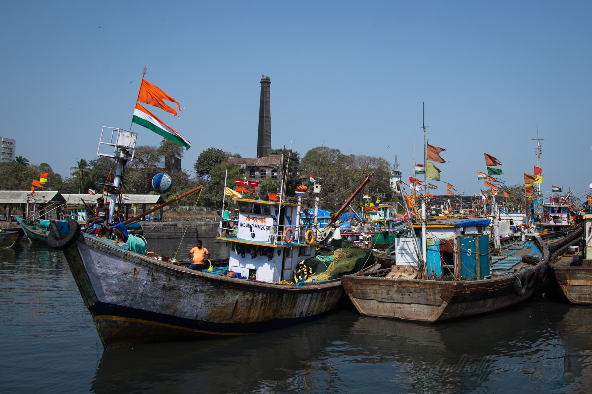 Indian fishing boats