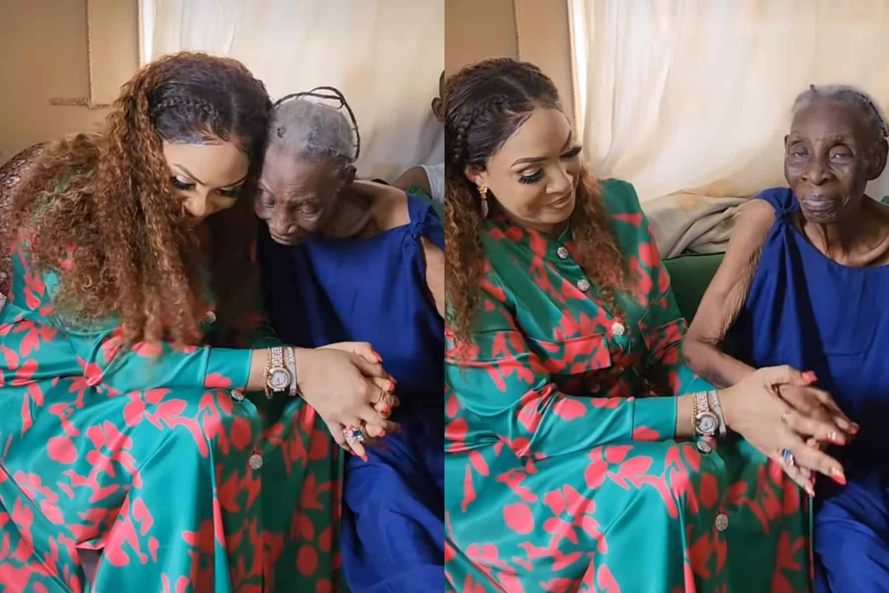 Kwam1’s wife, Emmanuella Ropo, mourns mother-in-law