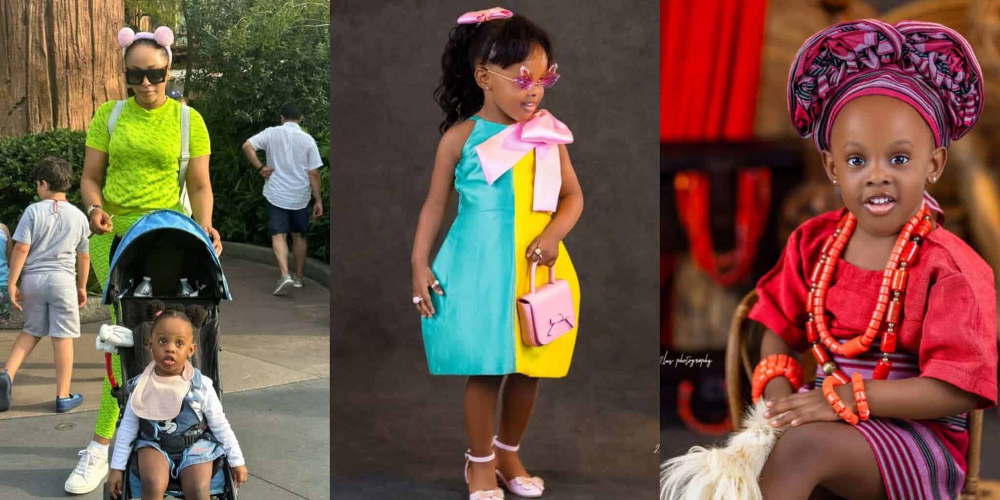 Mabel, AY Makun reunite to celebrate daughter Ayomide’s 3rd birthday