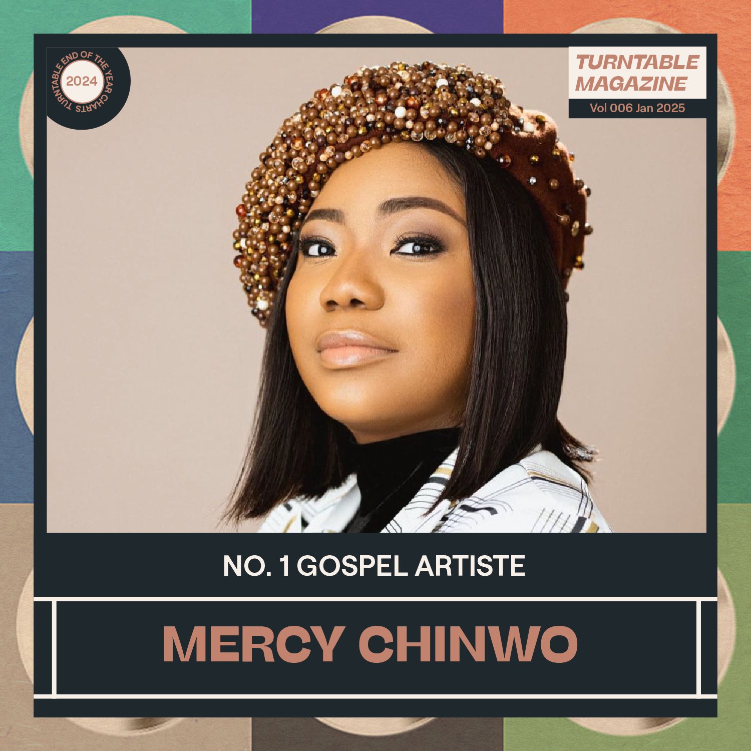 Mercy Chinwo tops 2024 year-end charts as Nigeria's No. 1 Gospel artiste