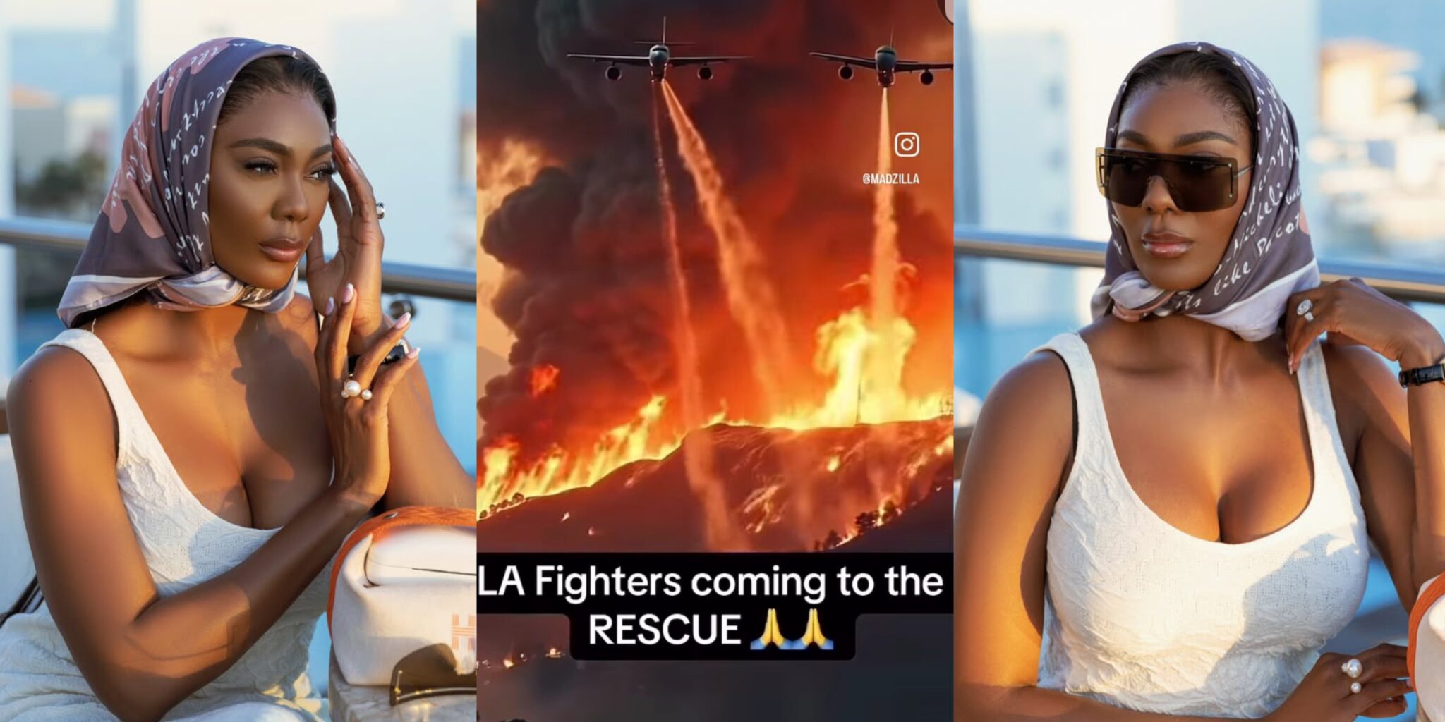 "My heart aches" - Faith Morey evacuates home amid California wildfires