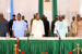 President Bola Tinubu on Tuesday evening presided over the caucus meeting of the ruling APC at the State House, Conference Center, Abuja.