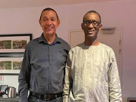 Ben Murray-Bruce and Ribadu