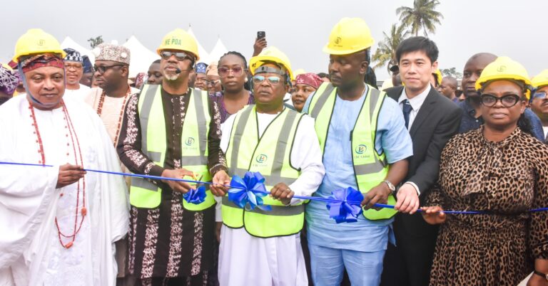 President Tinubu launches completed and ongoing 24km section, alongside the upcoming 48km section, of the Lagos-Ibadan dual carriageway.