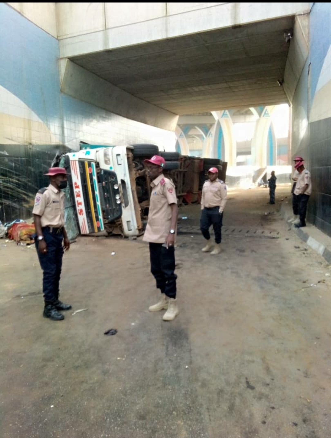 FRSC confirms 23 dead, 48 injured in an accident involving a truck overloaded with goods, passengers under Muhammadu Buhari Flyover in Kano