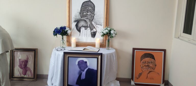Two children of late Chief Ayo Adebanjo, a chieftain of pan-Yoruba sociocultural group Afenifere join Nigerians in paying tribute to him.