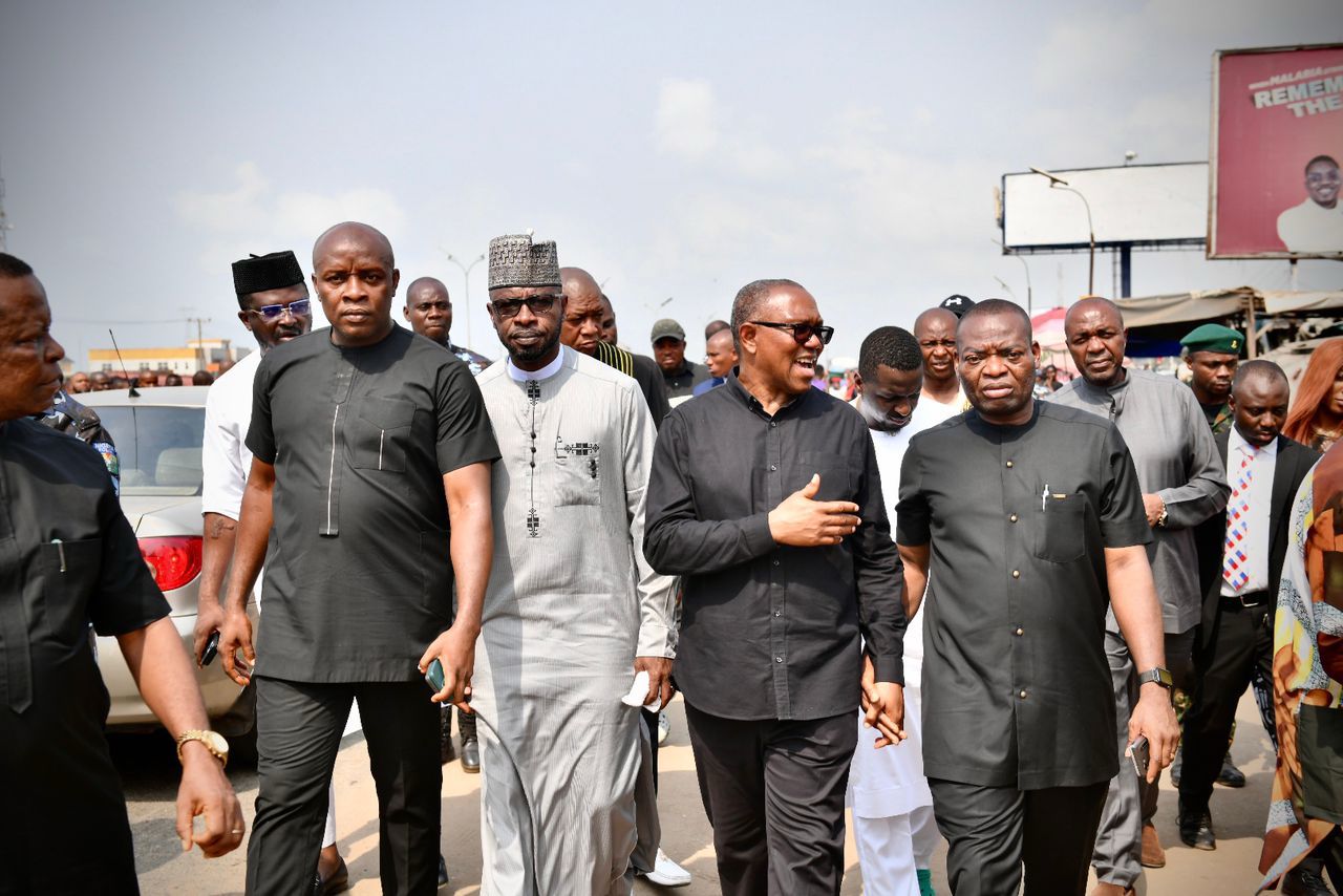 Former governor, Peter Obi, faults closure of Head Bridge Market in Onitsha by regulatory and security agencies over suspected illegal drugs.