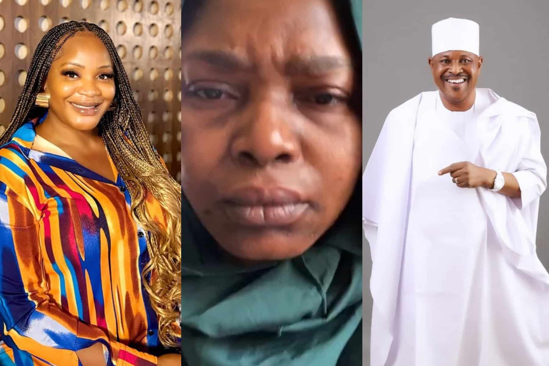Nollywood stars rally support for Halima Abubakar amid struggles