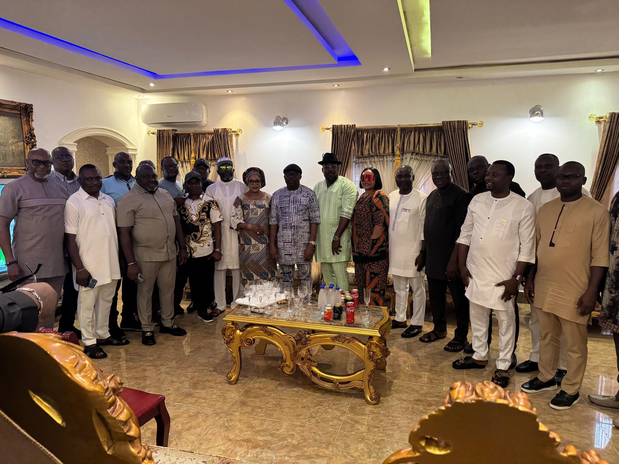 Former LG chairmen pay solidarity visit to Fubara