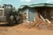 Edo Task Force demolishes property of one Karimu Audu, an alleged informant for kidnappers in Eshioriri-Erah, Owan East LG of the state.