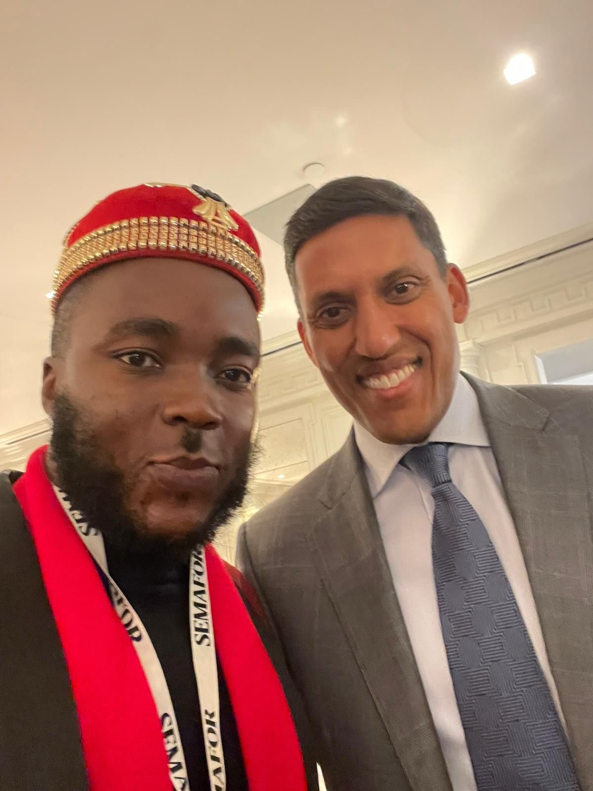 HRH Amb. Ossai Ifeanyi holds strategic discussions with Rockefeller Foundation CEO at UN General Assembly