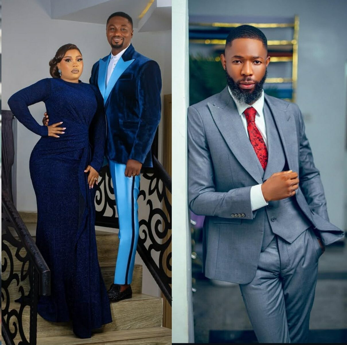 Adeniyi Johnson calls out Habeeb Alagbe over steamy scene with wife