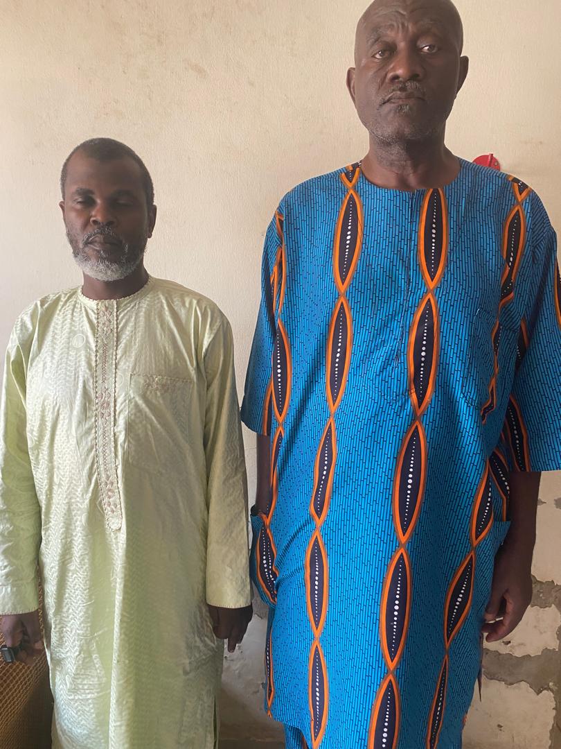 Augustine Ojo Olowoniyan and Sulaiman Abdulkadir Muhammad: EFCC arraigns Works Ministry Director, Surveyor for N1.9bn fraud