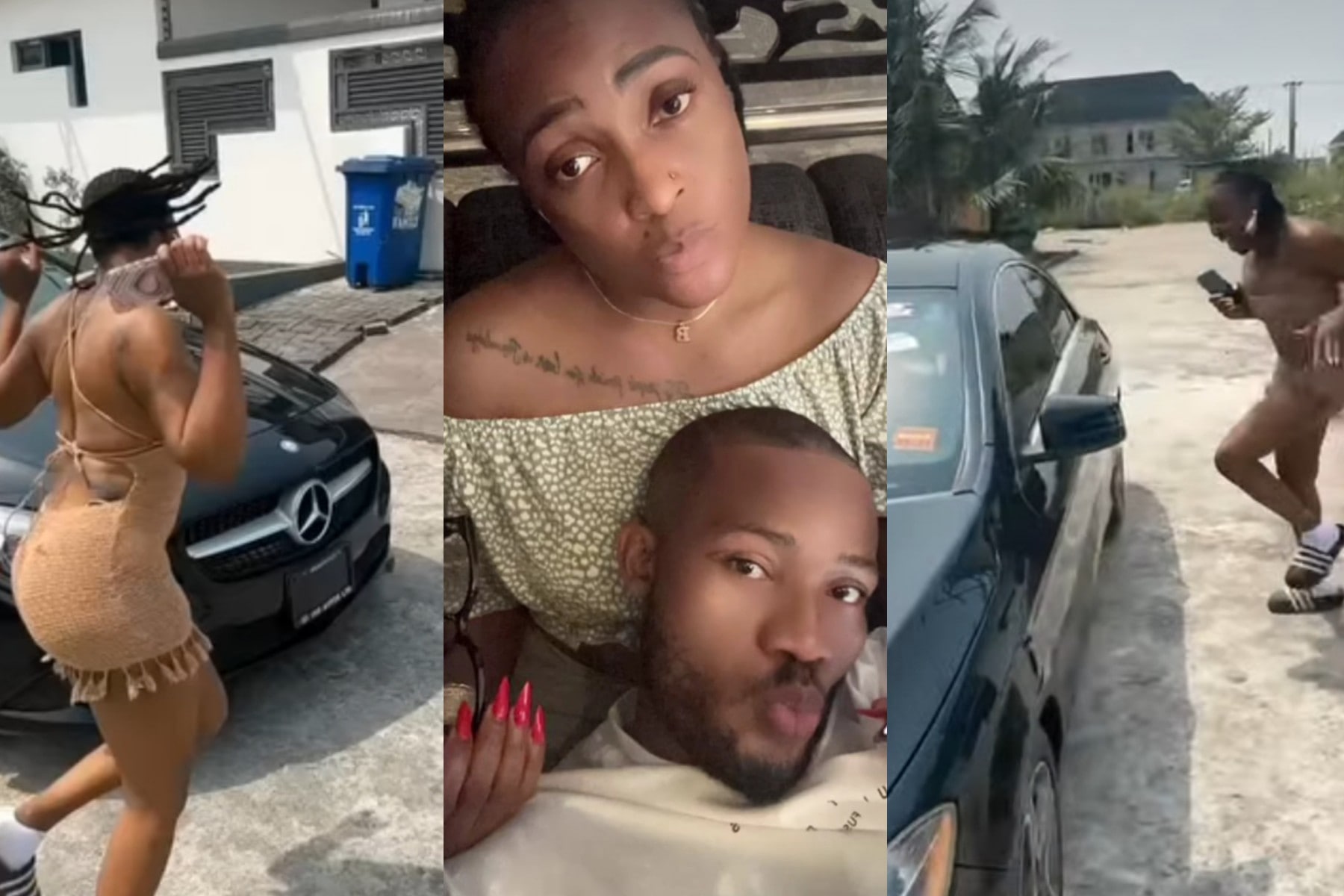 Blessing CEO shows off new car, credits boyfriend IVD