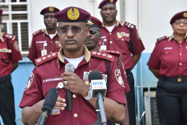 Corps Marshal, Federal Road Safety Corps (FRSC) Malam Shehu Mohammed