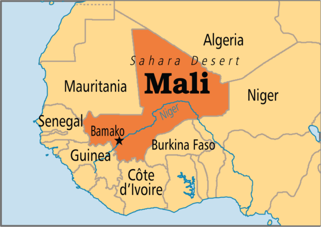 Map-of-Mali-with-its-capital-Bamako-1