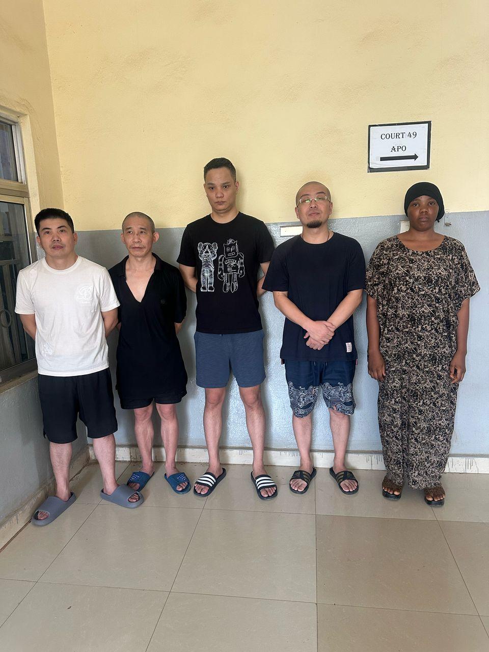 EFCC releases names of four Chinese nabbed for hotel review scam in Abuja