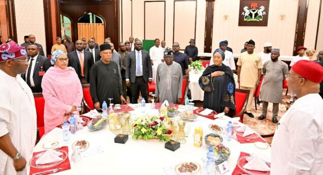 Tinubu, Shettima, their wives at the special Iftar