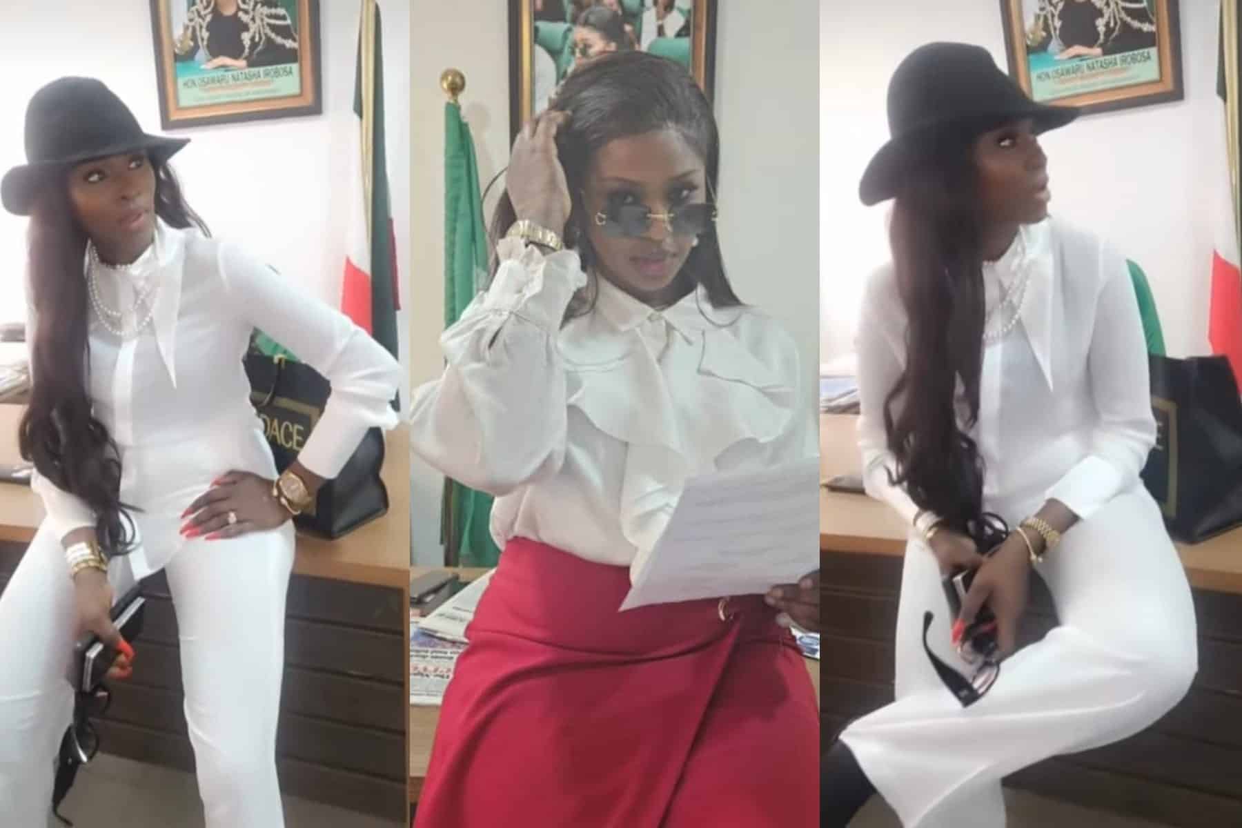 2Baba’s fiancée Natasha breaks silence after Edo Assembly removal