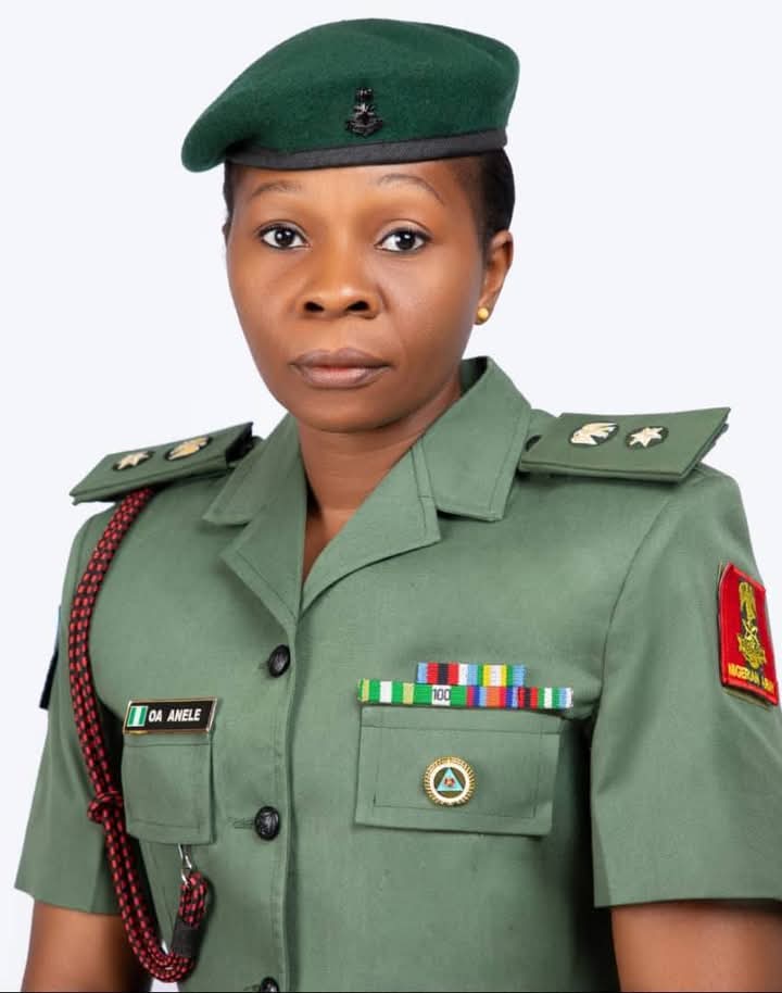 Nigerian Army Anele explains that a female soldier, Cpl. Amina Maidoki, is in detention because she is under investigation for alleged theft