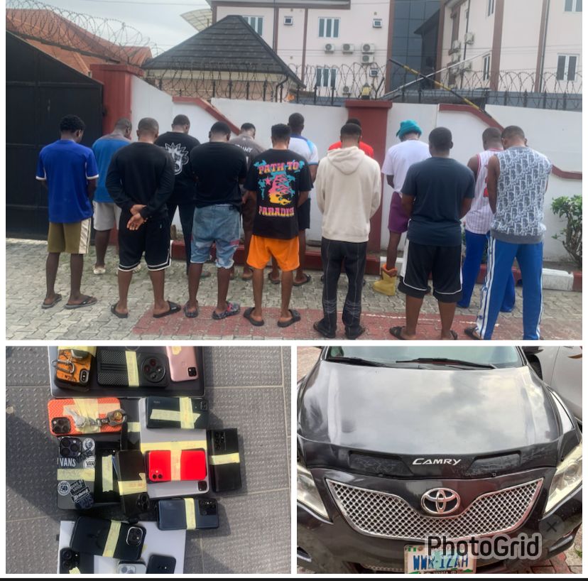 EFCC arrests 3 students of UNIUYO, 8 others