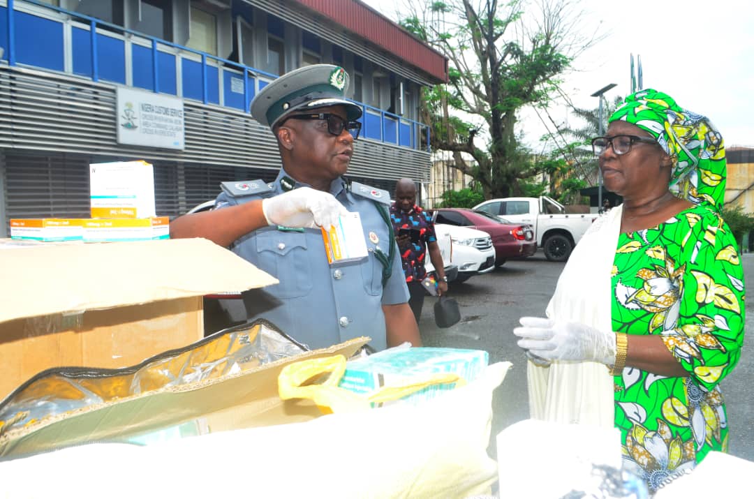 Nigerian Customs Service (NCS) intercepts controlled drugs valued at over N18 million at the Mfum Border in Cross River State.