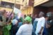 Lagos APC members in Ojokoro LCDA, protest over alleged plot by to impose candidates on them by party leaders for the July 12 LG election.