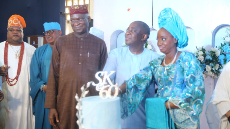 Colleagues, friends and family celebrate Seye Kehinde, the publisher of leading Nigeria's soft sell magazine, City People at 60