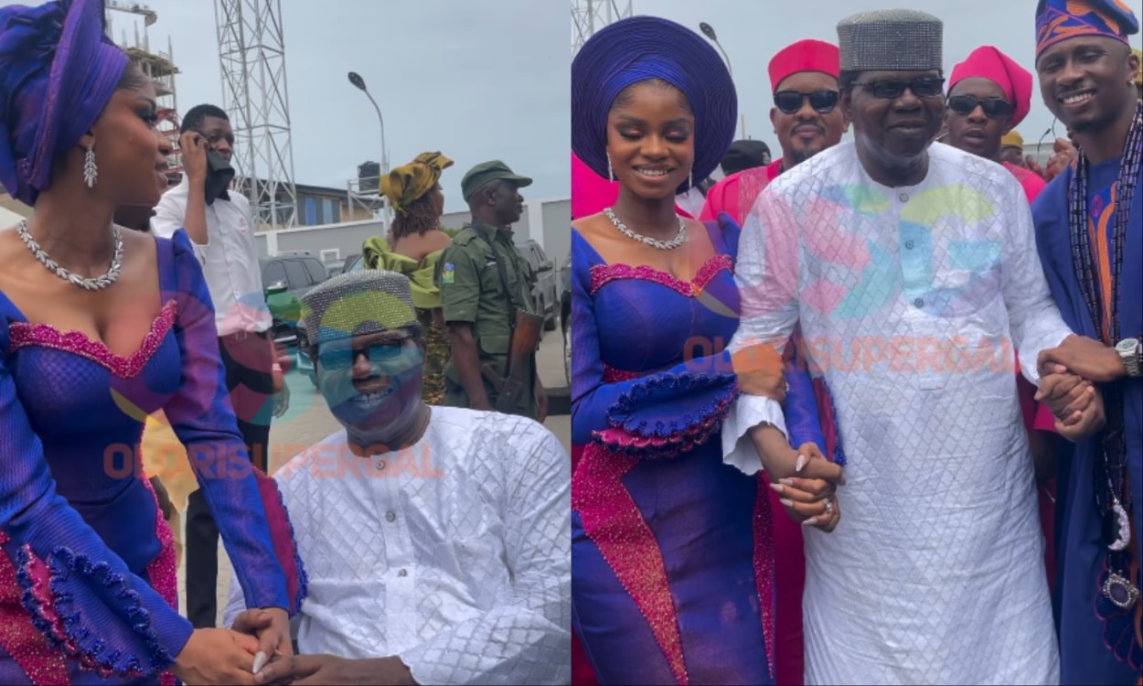Ebenezer Obey graces Iyabo Ojo’s daughter’s wedding ceremony