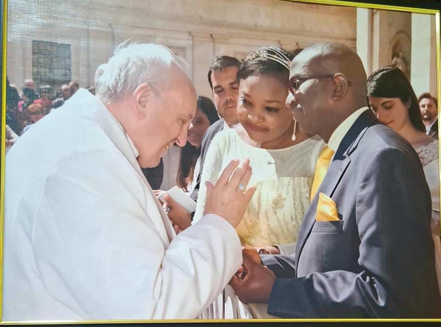 Sen. Victor Ndoma-Egba, extols the virtues of Pope Francis, the Supreme Pontiff and Head of Catholic Church worldwide who died at age 88.