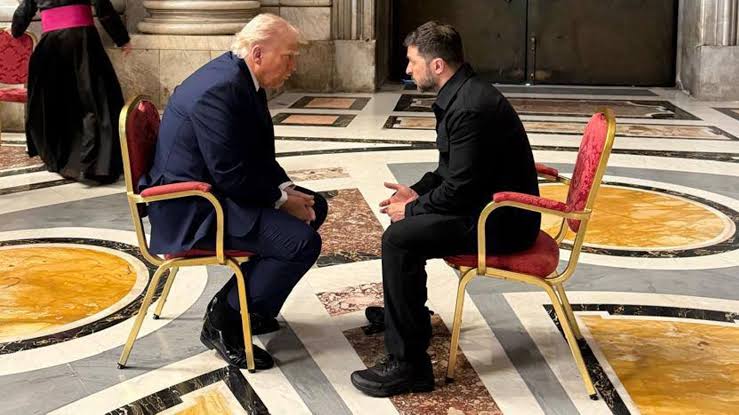 Pope Francis' funeral unites Trump, Zelensky in Rome