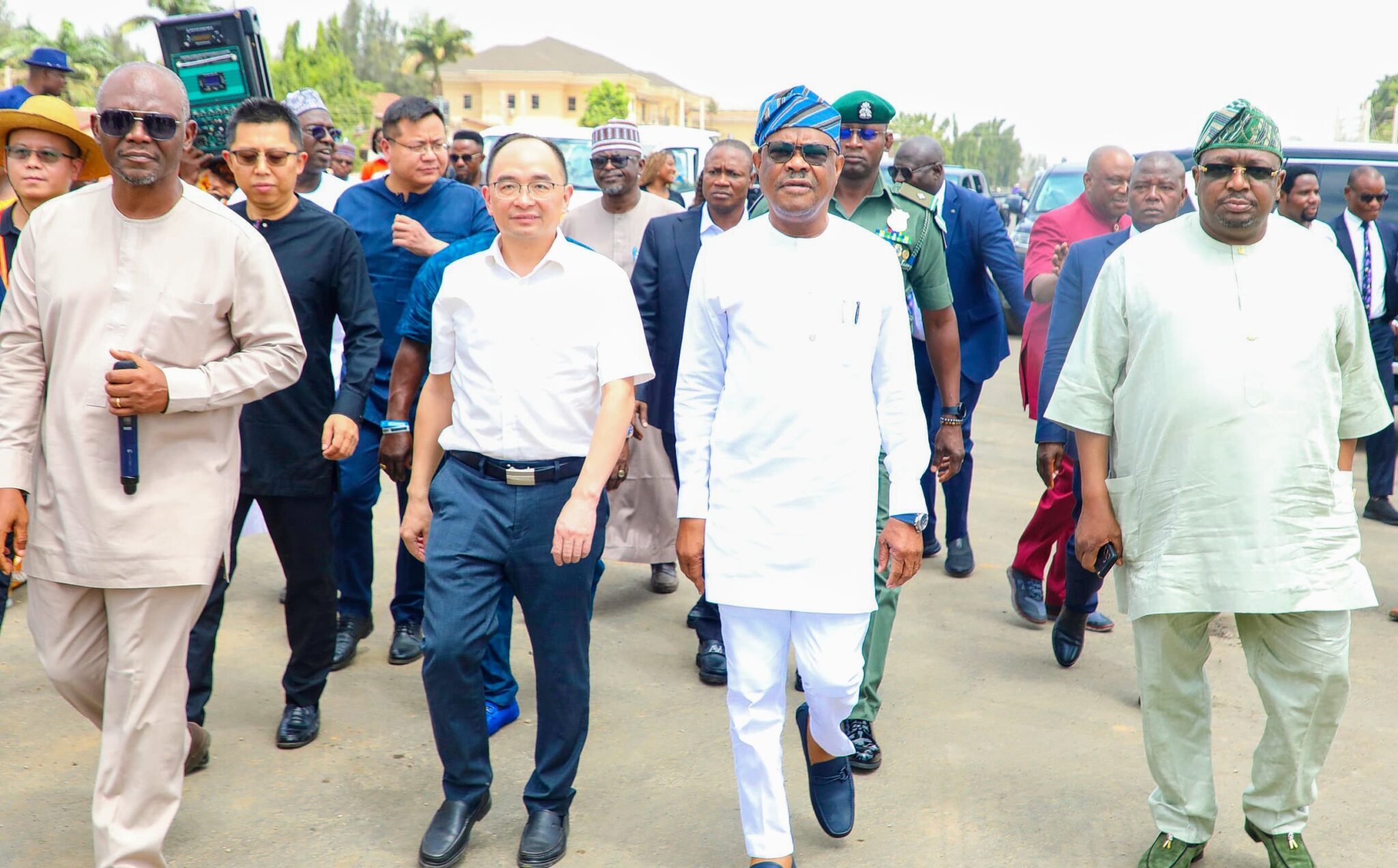 FCT Minister, Nyesom Wike, reacts to viral rumours that he recently collapsed and was flown out of the country to France for treatment.
