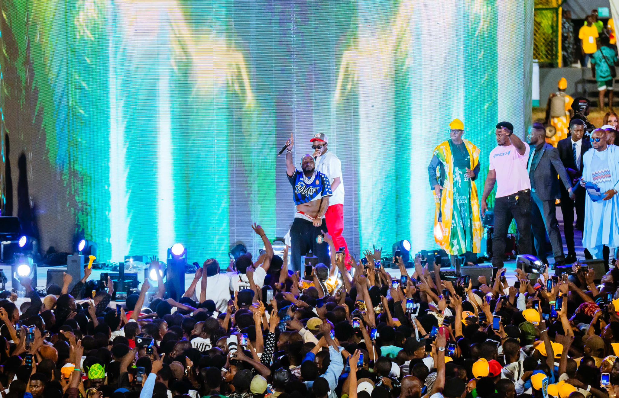 Dignitaries add colour to the opening ceremony of 22nd edition of National Sports Festival (NSF), Gateway Games 2024, in Abeokuta, Ogun  State 