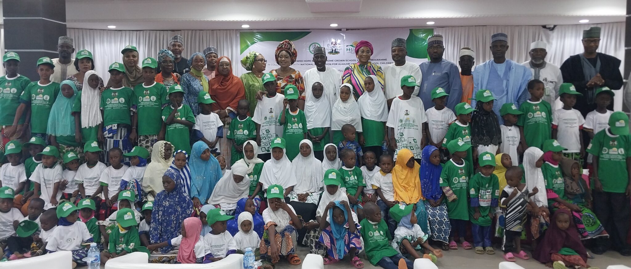 FG unveils Alternate Education and Renewed Hope National Home Grown School Feeding Project for out-of-school and informal children.