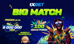 Big Match by 1xBet – the 8,000,000 NGN game is on!