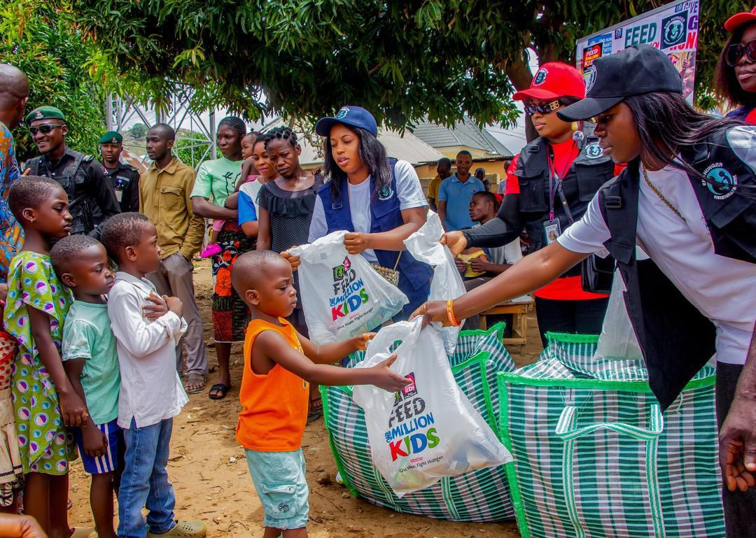 Dr Emem Alban partners End Hunger Human Initiative